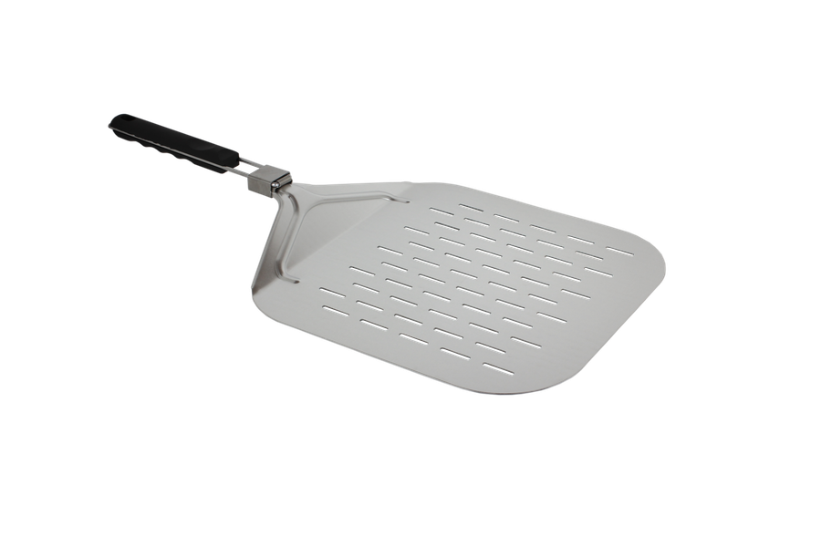 Alva 2 Pc Pizza Set Metal Pizza Peel & Cutter Set