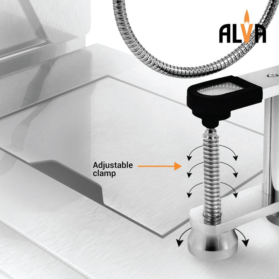 Alva Led Flexible Arm Aluminium Magnetic Bbq Grill Light