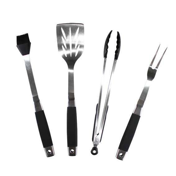 Alva 5 Pc Bbq / Braai Roll Up Tool Set