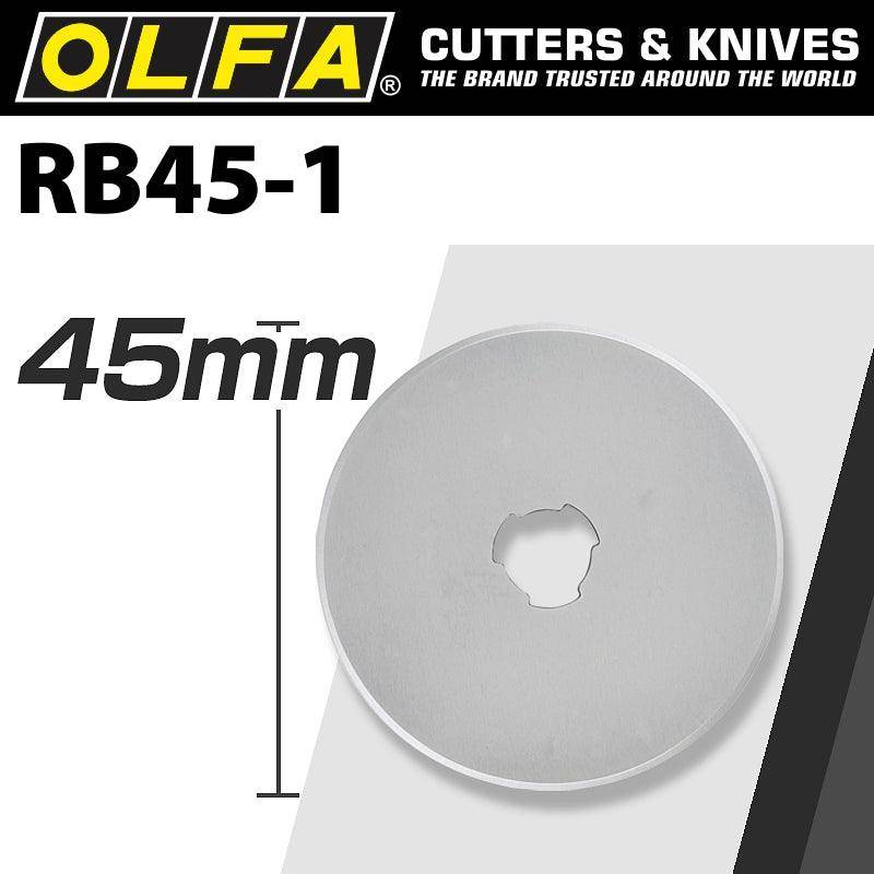 Olfa Olfa Blades Rotary Rb45 1 1/Pack 45 Mm