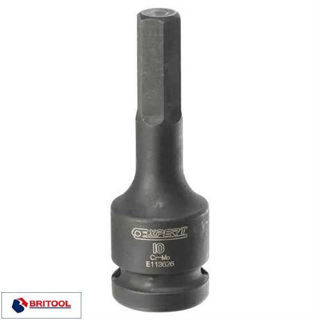 Brito Socket Impact Allenkey 1/2`` 6 Mm