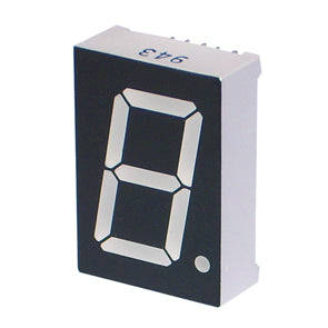 7 Segment Led Display Ca Red 26 Mm Bs Aa15 Rd