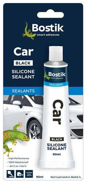 Bostik Silicone Car 90 Ml Black