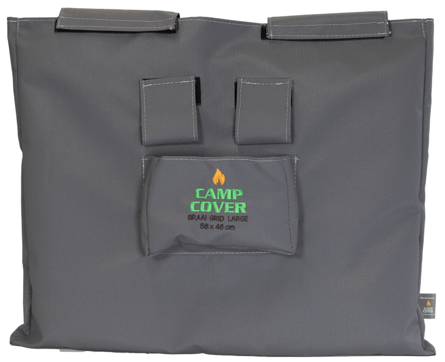 Camp Cover Braai Grid Cover Large Charcoal
