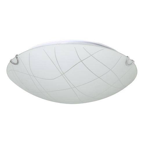Ceiling Light 300mm Surreal Grid Design White