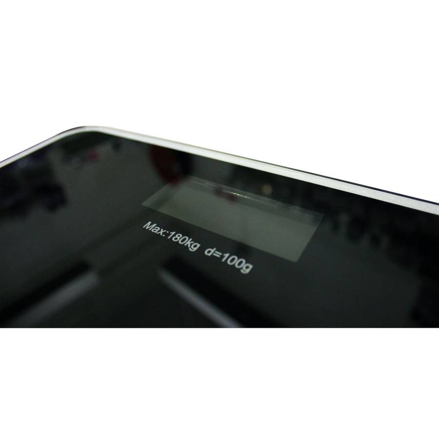 Casa Electronic Bathroom Glass Scale Solid Rounded Corners
