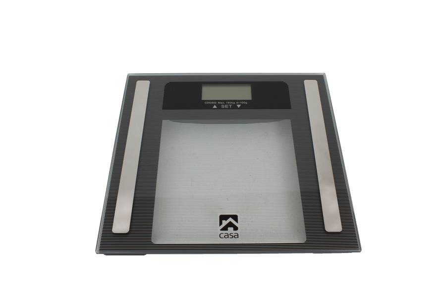 Casa Electronic 7 In 1 Diagnostic Glass Bathroom Scale