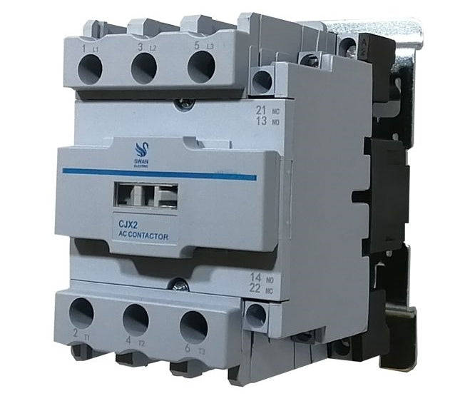 Ac Contactor 32 A 230 Vac Coil 3 Pole N.O. & 1 No Aux Cjx2 3210 W 230 Vac