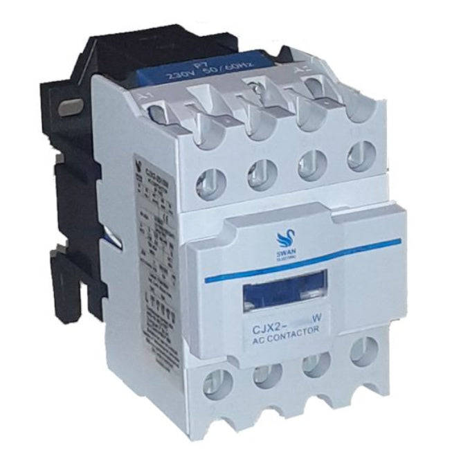 Ac Contactor 18 A 230 Vac Coil 3 Pole N.O. & 1 No Aux Cjx2 1810 230 Vac