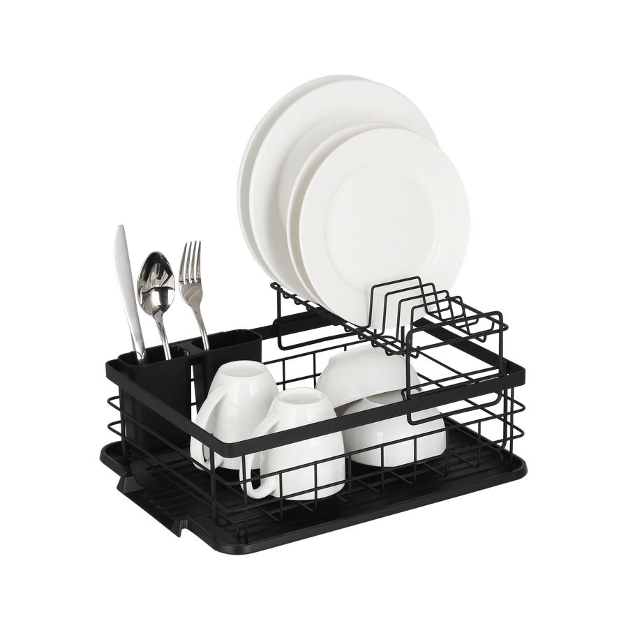 Casa Dish Drainer 2 Tier Catania 401 Matt Black