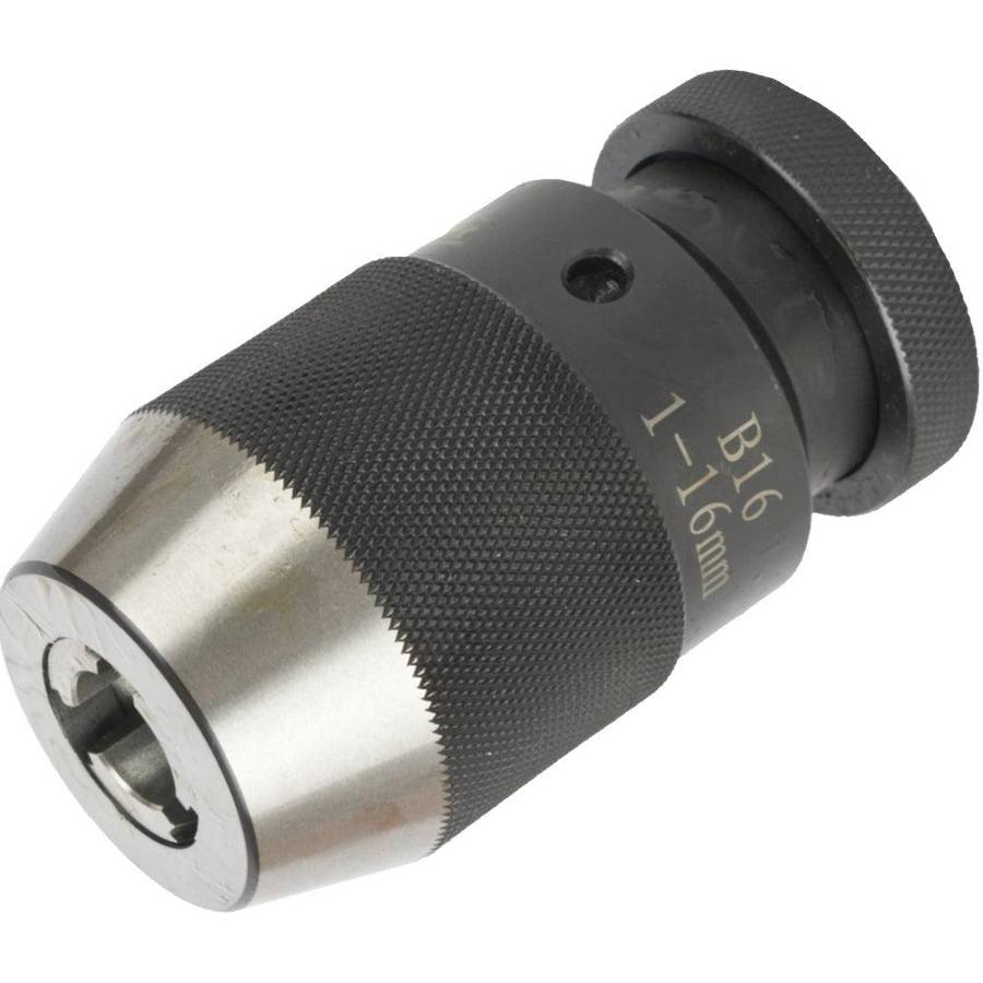 Tork Craft Chuck Precision 16 Mm Keyless With Lock B16 Taper