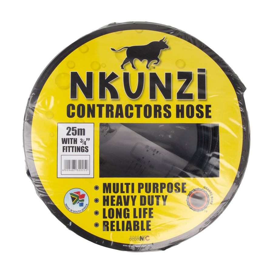 Nkunzi Contractors Hose 20 Mm With Fittings 25 M