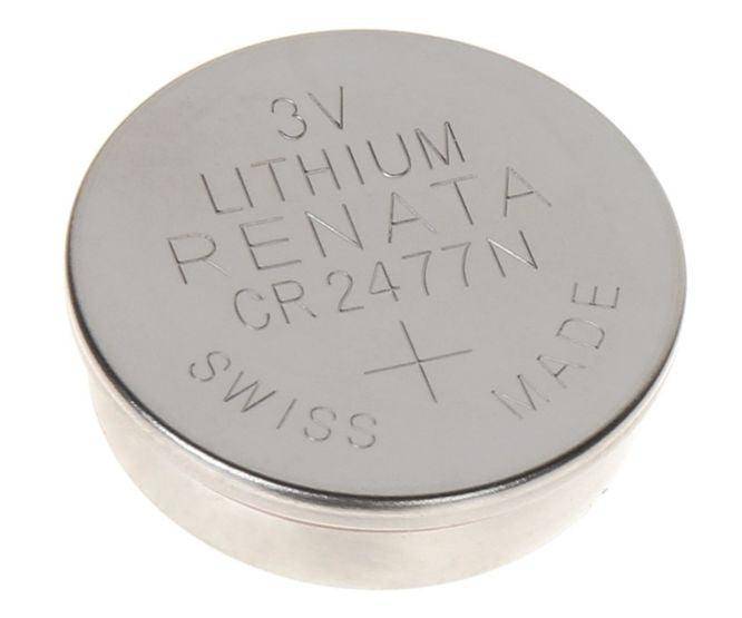 Lithium Coin Battery 3 V 950m A 24x7.7mm Flange Cr2477 N