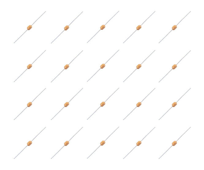 Ceramic Capacitor Axial M/L X7 R 10n F 50 V 5 K/Box Ct42 103 M17 Y500 P T/B