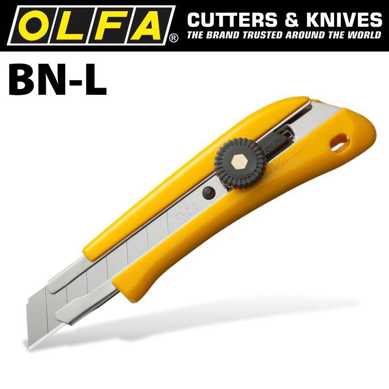 Olfa Olfa Cutter Model Bn L Screw Lock Snap Off Knife 18 Mm