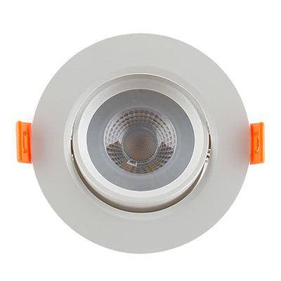 Tilt Round D/Light White Led 5w 4000 K