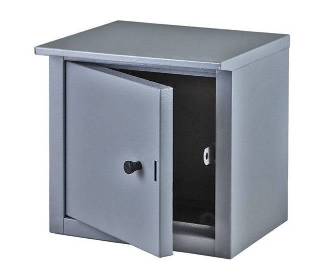 Steel Meter Enclosure/Box Pta Grey 18x24x9" / 450x600x200mm Db Pta 182409 Gry