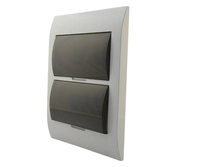 Db Cover Plate Only Tinted Flap 24 Way No Box Db Add3 24 W Pfgf