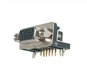 Socket D Sub 9 W Pcb R/A Metal Vr1 S01 F091 A / Del09 Sbnk2 Ys