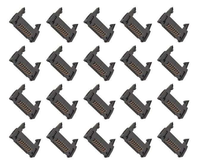 Idc Header 16 W R/A Eject Levers 48/Tray Dc2 2.54 16 P