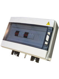 600 V Protection Box 2 Inputs 2 Outputs 16 A Mcb Type Ii Spd