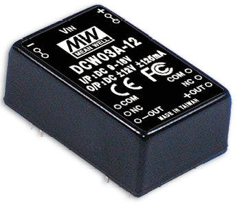 Dc Dc Converter Dip I=12 O=+/ 12 V 3 W Dcw03 A 12