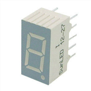 7 Segment Led Display Ca Red 400ucd 9mm Dhr09 A