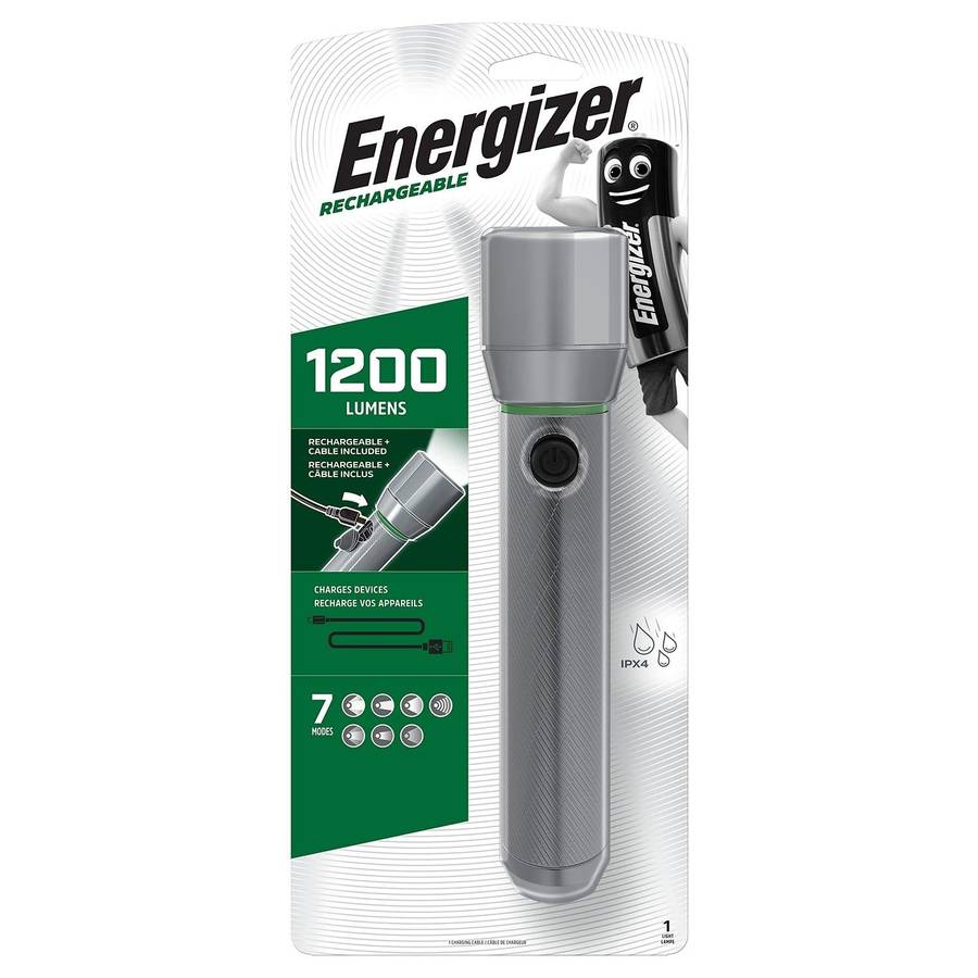 Energizer Energizer Usb Rech Vision Hd Metal Light 1200 Lum