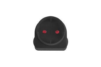 Adaptor Schuko Black E/Mate