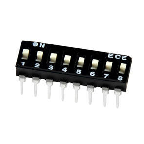 Dip Switch 4 Pole 100m A L/Pro Eam104 Ez