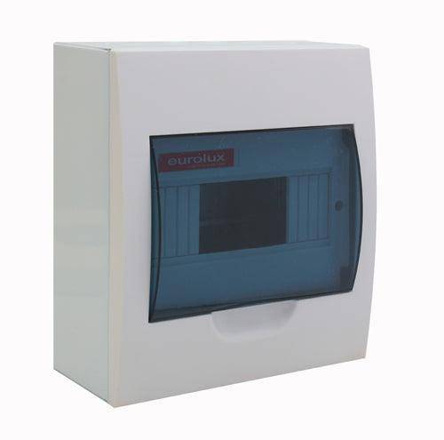 Surface 8 Way Din Rail Distribution Board