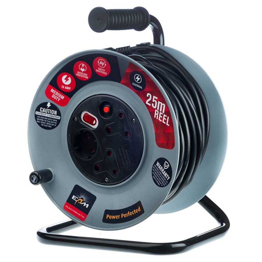 Reel Ext. E/Mate Pvc 16 A 25 M