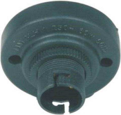 Elec Mts Lampholder Batton Black