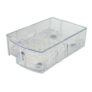Enclosure Clear Raspberry Pi B 2 W Asm1900004 01