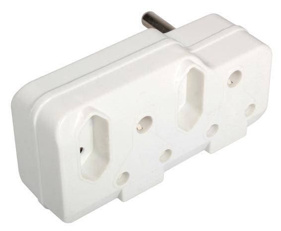 Adaptor 2x16 A 2x5 A