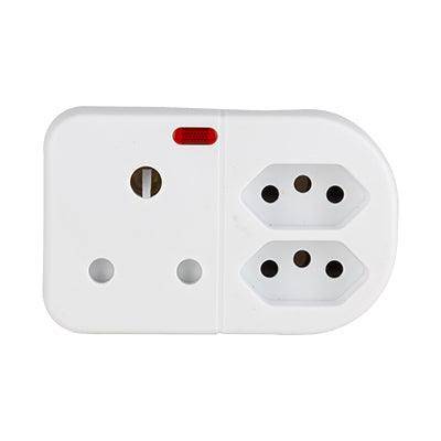 3 Way Adaptor 1x16 A 2x16 A Za