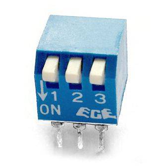 Dip Piano Switch 3 Pole Pcb Eps103 Az
