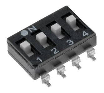 Dip Switch 6 Pole Extend Actuator Smd Esd106 E