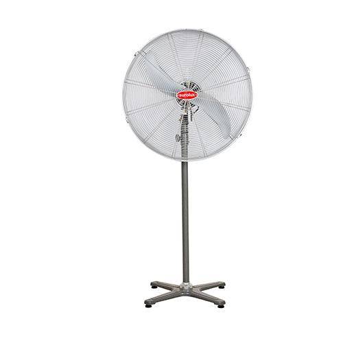 Hurricane Standing Fan 2 Blades Silver Motor Power 230w