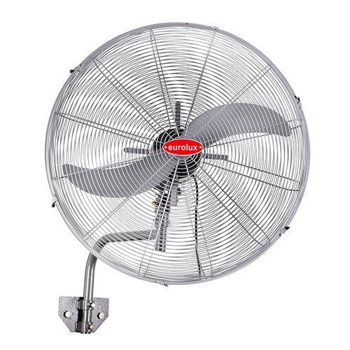 Huricane Wall Fan 2 Blades Silver Motor Power 230w
