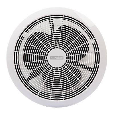 Extractor Round Fan 350mm White Motor Power 40w Cut Out 300mm