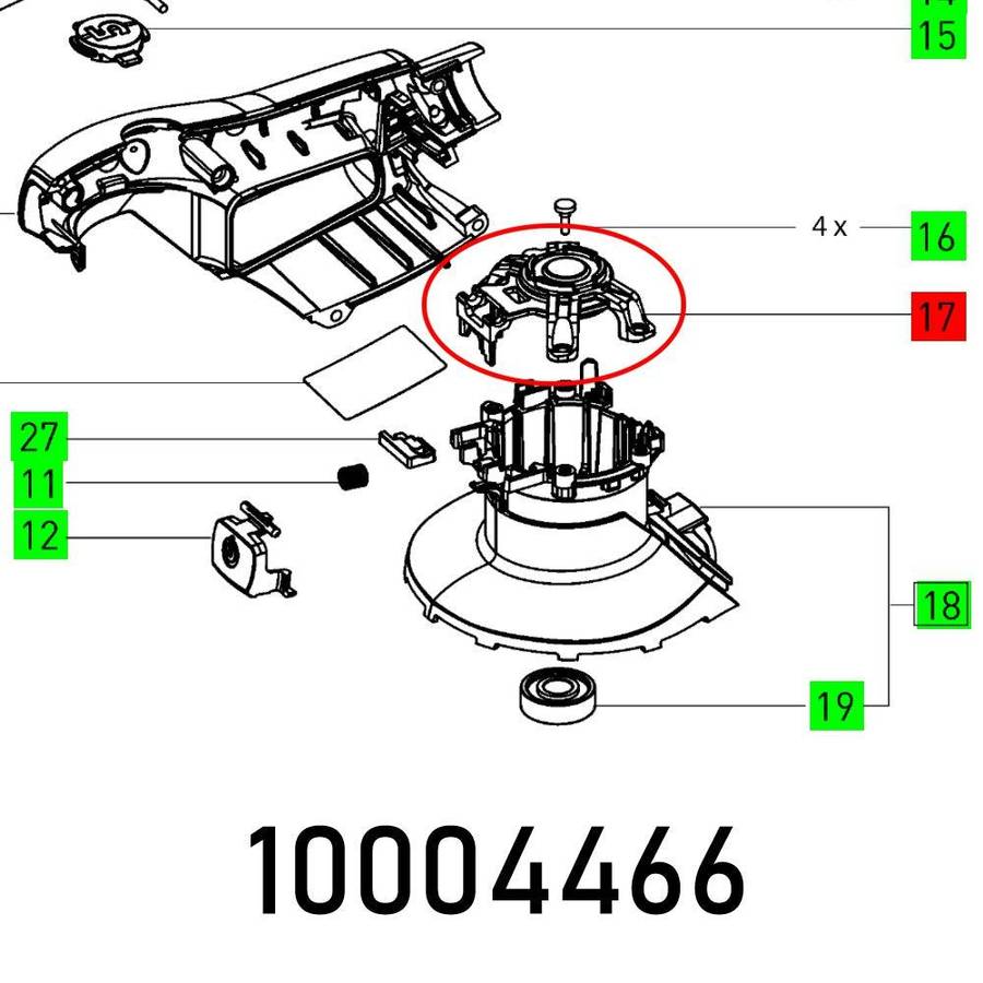 Festool Motor Retainer Ets 150 Ec