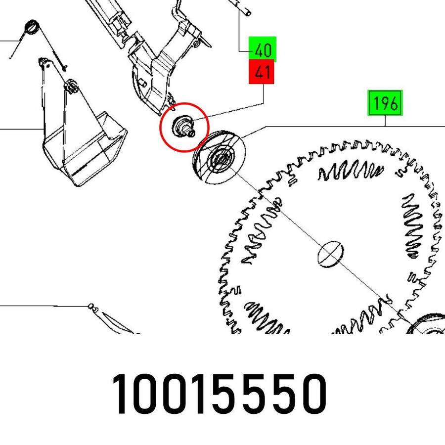 Festool Special Screw Ks 60 E M8 L