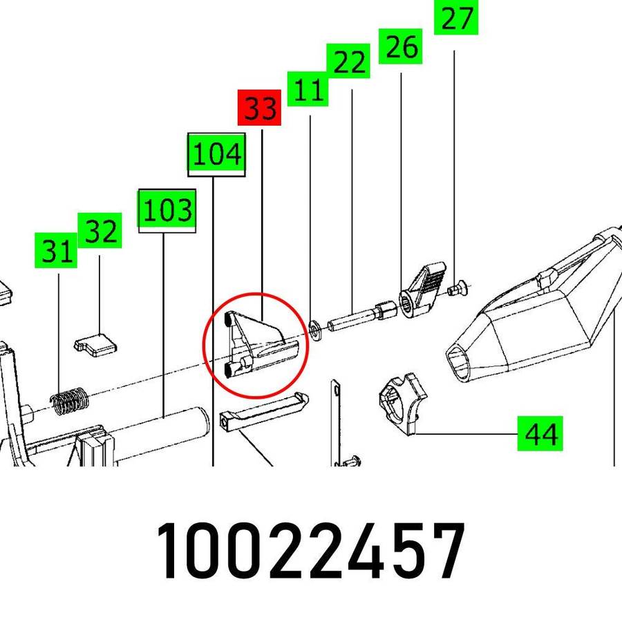 Festool Clamping Element Df500