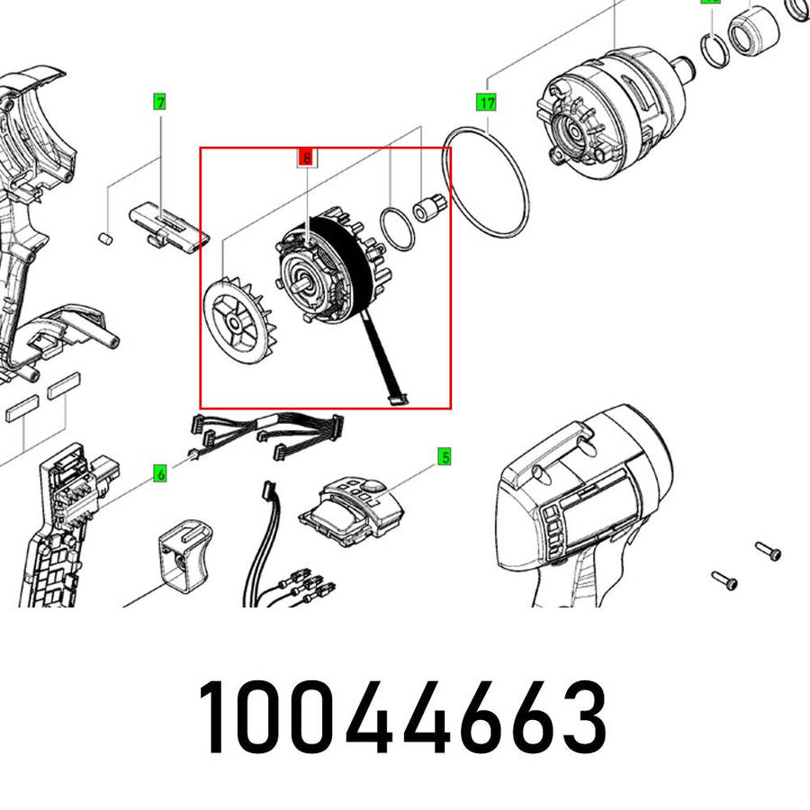 Festool Motor Tid 18 Et Bg