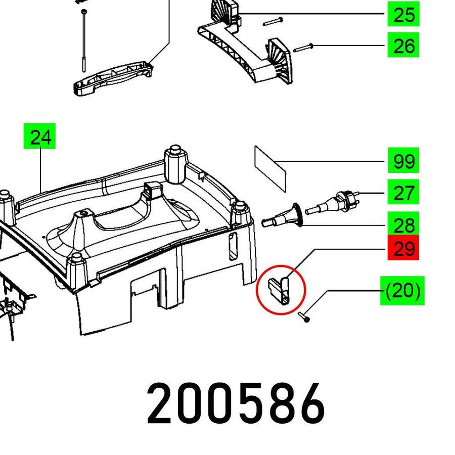 Festool Cable Clamp Ctn Et Bg