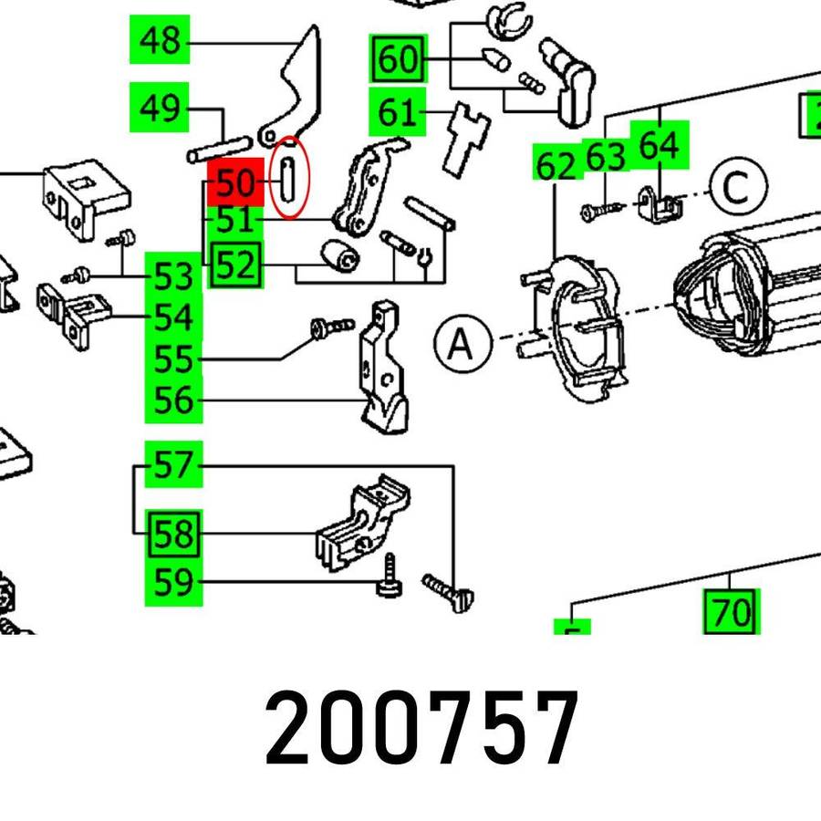 Festool Pin 5 M6 X14 Din 6325