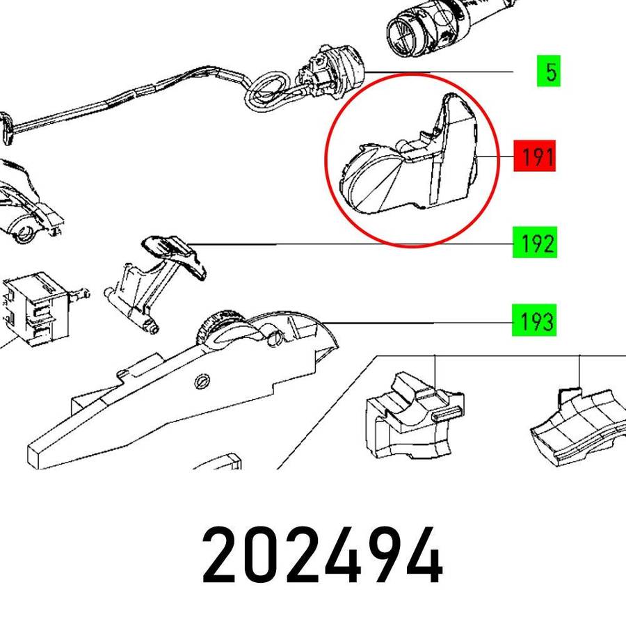 Festool Housing Lhs 225 Links Et Bg
