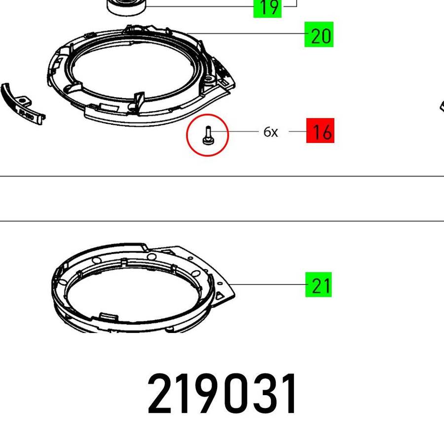 Festool Oval Head Screw Pt 3,5 X10 Kt15