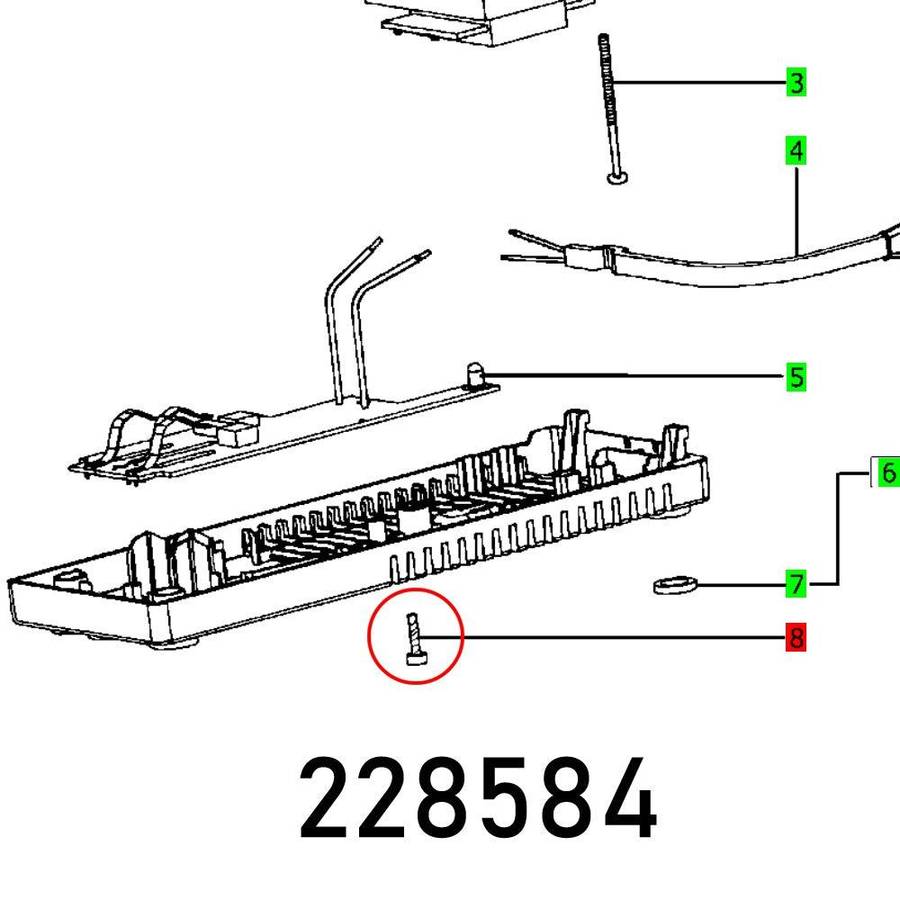 Festool Oval Head Screw Pt 3,5 X14 Kt15